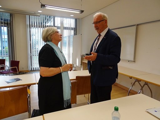 Anita Waldmann im Gespräch mit Wolfgang Zöller