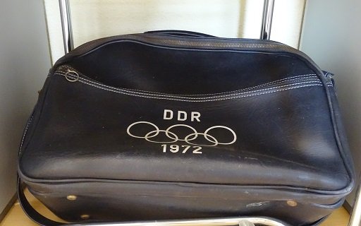 Sporttasche von Täve von den Olympischen Spielen in München