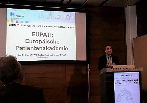 Jan Geißler berichtet über EUPATI