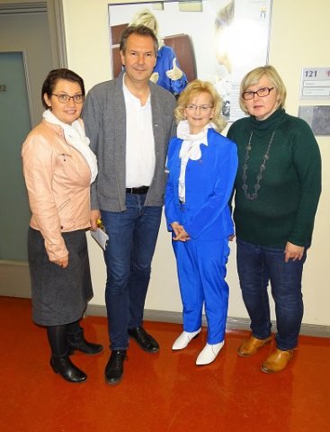 Katja, Sven Weise (SAKG), Simone & Frau Voigt (Kontaktstelle Halle)
