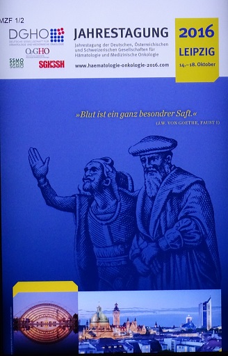 Gemeinsame Jahrestagung der DGHO 2016 in Leipzig