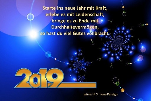 Neujahrsgruß der Selbsthilfegruppe für 2019