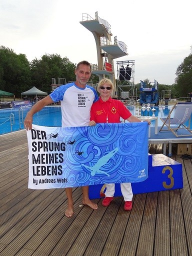 Typisierungsaktion beim Sprung meines Lebens 2019 in Halle