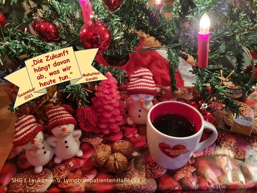 Weihnachtsgruß der Selbsthilfegruppe 2021
