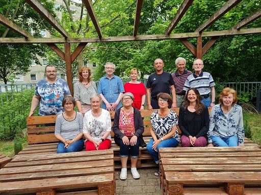 Treffen der Selbsthilfegruppe im Mai 2022