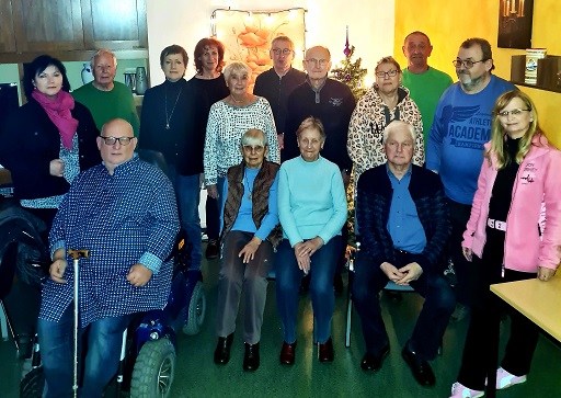 Weihnachtsfeier der Selbsthilfegruppe im November 2022