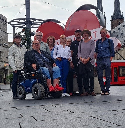 Treffen der Selbsthilfegruppe im Juli 2023