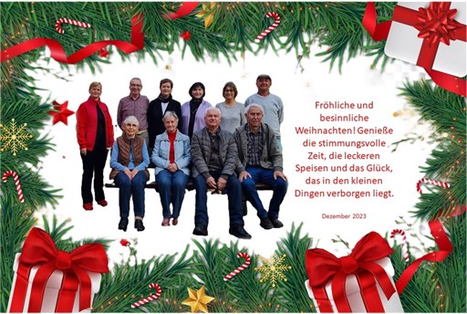 Weihnachtsgruß der Selbsthilfegruppe 2023