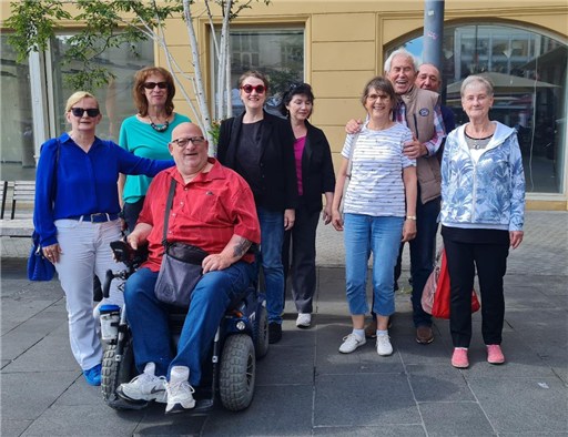 Teilnehmende beim Treffen der Selbsthilfegruppe im Juni 2024