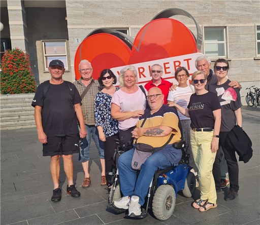 Teilnehmende beim Treffen der Selbsthilfegruppe im August 2024