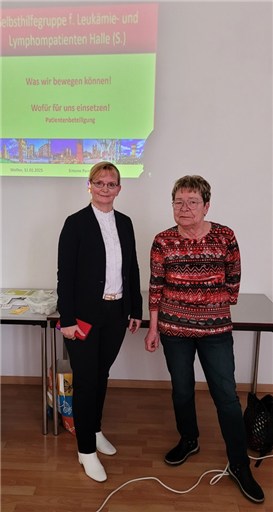 Zwei Vorträge in einer Selbsthilfegruppe für Diabetes in Wolfen am 11.02.25