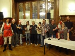 Weihnachtsfeier im Stadthaus 2014