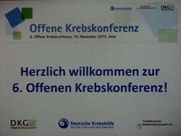 Offene Krebskonferenz 2015