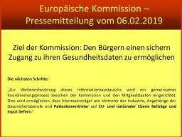 Vortrag im Bundesministerium für Gesundheit 2019