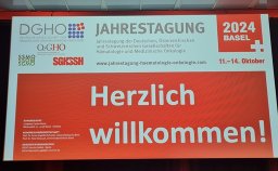 Jahrestagung der DGHO in Basel – Oktober 2024