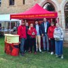 Zusammen mit Sven Weise (SAKG), Karin & Christine (SHG Bauchspeicheldrüsenkrebs)