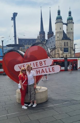 Halle ist einfach wunderschön
