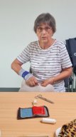 Gemeinsames Nähen von Leseknochen – August 2024