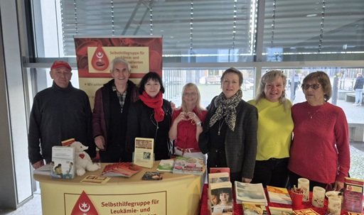 Gruppenfoto an unserem Stand