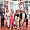 Hämatologische Patientenvertreter zusammen mit Julia (Roche)