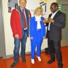 Herr Becker von der KV, Simone & Dr. Karamba Diaby